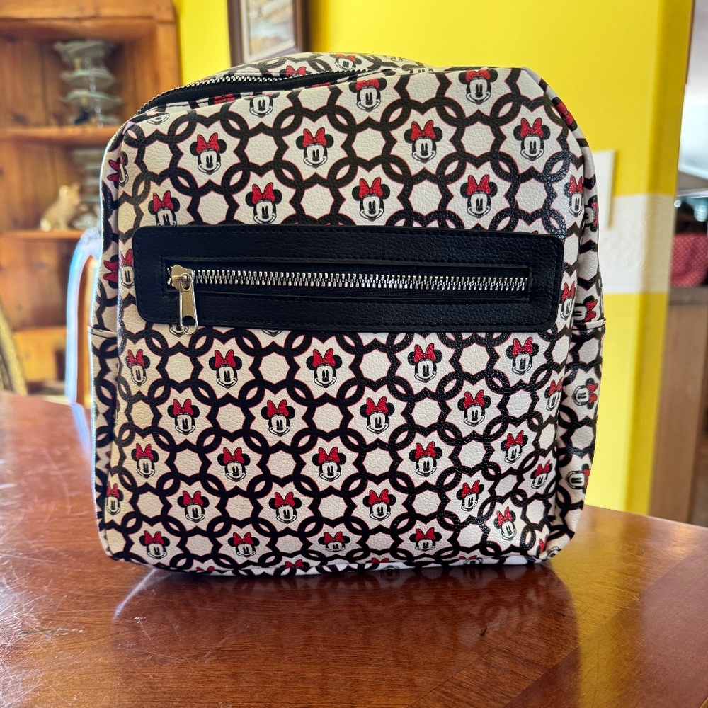 Disney Minnie Mouse Mini Backpack Adjustable Straps NEW